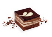 [02040536] MEKABE 87007351 CHOCOLATE MOUSSE SLICES 24 X 42GR