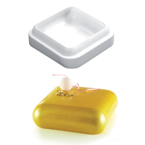 [51657208] SILIKOMART VORM  GEM1000 160 X 160MM H 50MM VOL 1000ML TORTAFLEX  = STUK