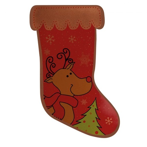 [08058006] 074332 PCB PRINTED SHEETS RUDOLPH FOR SOCK TABLET 16.9X10.7 CM 12PCS ***S/CD***
