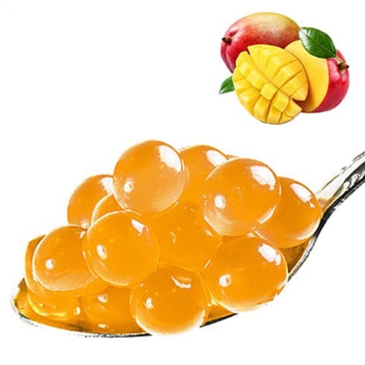 [25101241] BLACK COFFEE FRUITPARELS 0,49KG MANGO SMAAKV/BUBBLE THEE