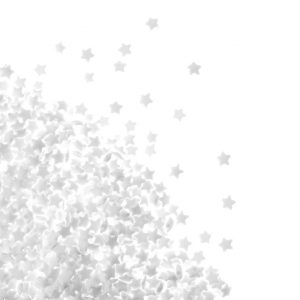 [08056442] 045664 PCB MINI ÉTOILES BLANCHES 3 MM 200G ***S/CD***