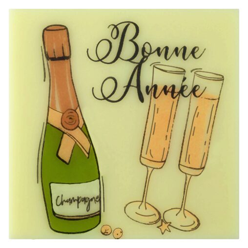 [08056460] 087124 PCB SQUARES CB BONNE ANNÉE 120PCS ***ON ORDER***