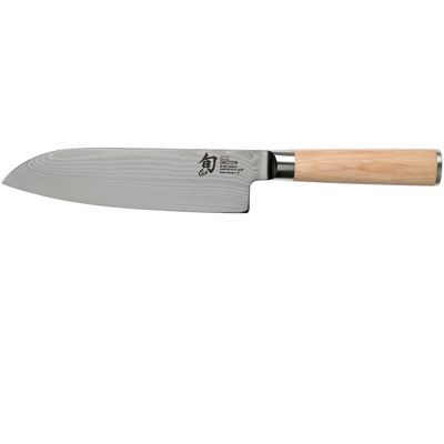 [57661327] KAI SHUN "WHITE" COUTEAU SANTOKU 16.5CM  DAMASSE