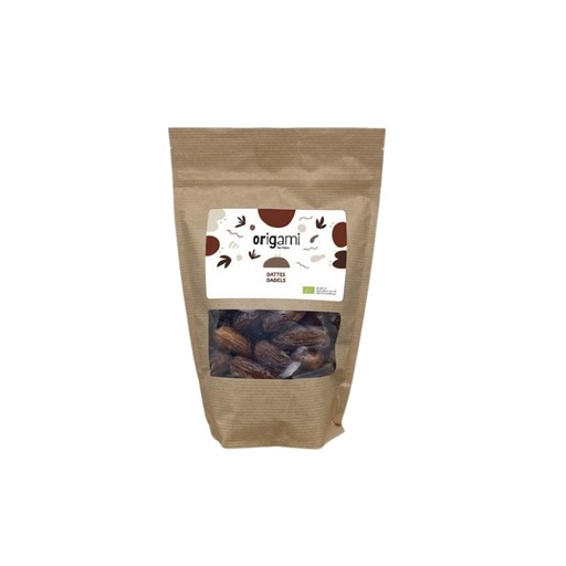 [08059004] ORIGAMI DEGLET NOUR DADELS MET PIT  BIO  400 GR