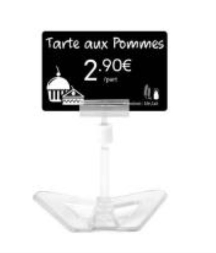 [57668037] EDIKIO CRYSTAL LOOK SUPPORT - HOOGTE 8 CM PAK VAN 25 STUKS