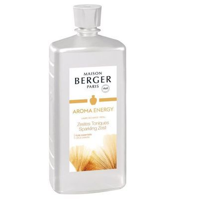 [74501027] LAMPE BERGER RECHARGE 1 L AROMA ENERGY ZESTES TONIQUES