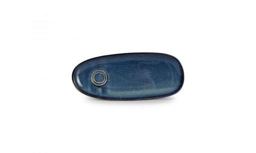 [60251577] F-2D NOVA BLUE SOUS-TASSE OVALE UNIVERSELLE 34X14CM - 642413