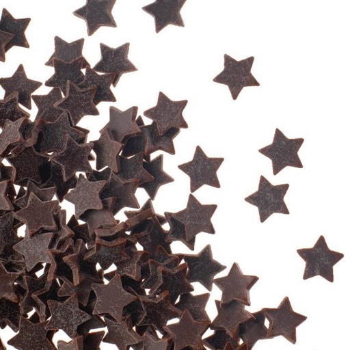 [08056444] 045670 PCB ETOILES EN CHOCOLAT NOIR 9 MM 200 G ***S/CD***