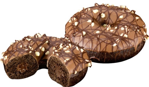 [02020880] B & B 2354 DONUT CHOCOLAT CAKE CUIT 48 X 80GR