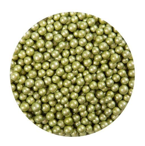 [08054697] 57485 GROENE PARELS 0.4CM 600GR ***OP/ORDER***