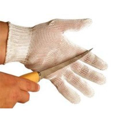 [57660076] EUROFLEX RESICUT WHITE "S" SHARP GLOVE FOR BUTCHER'S SHOP
