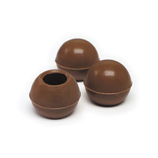 [08081464] 1101751 MILK TRUFFLE BALLS Ø2.5CM 504PCS