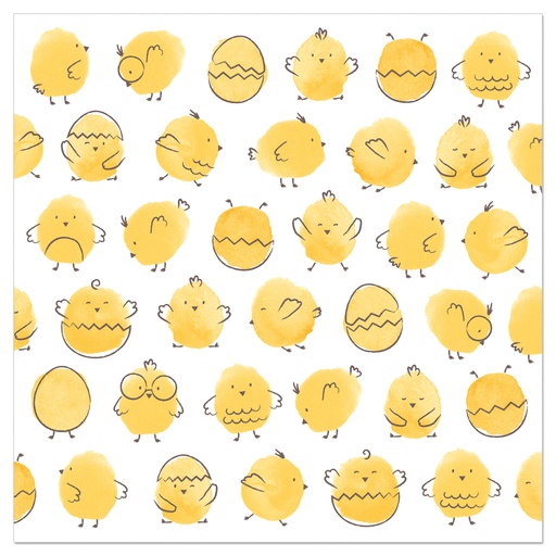 [60700817] ARTEBENE HANDDOEK 33X33CM KUIKENS 20ST