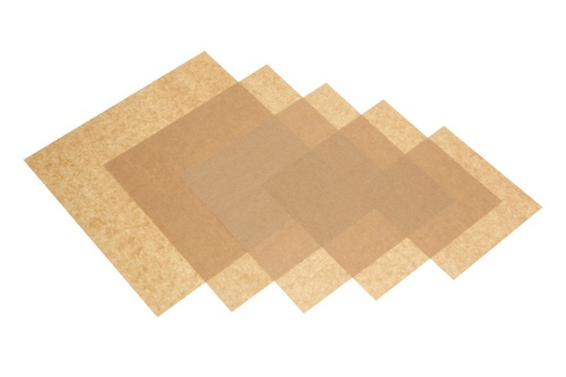 [24503900] PAPIER PLAT SILICONE  ECRU 160 X 160MM 100 FEUILLES