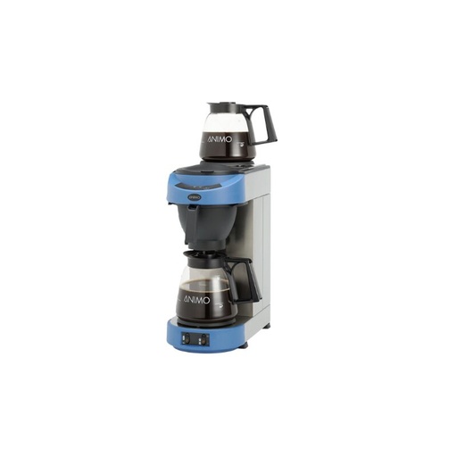[60511070] ANIMO KOFFIEZETAPPARAAT M100 2 GIETERS 1,8L 2250W=STUK