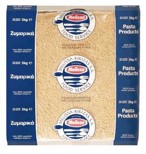 [06100757] GRIEKSE PASTA 3X3KG MELISSE = ZAK ***OP/BEST***