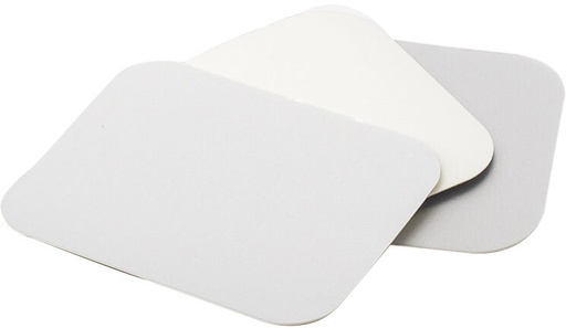 [45007044] +COUVERCLE POUR BARQUETTE BORD VERTICAL 900ML19.5X13.1CM PAQUET DE 100PCES