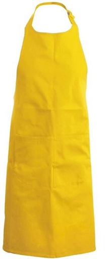 [53141042] KARIBAN SCHORT + ZAK GEEL H90XL71CM POLYESTER/KATOEN