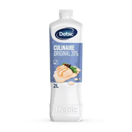 [06020194] DEBIC 747239 FRESH CREAM 20% ORIGINAL CULINARY 2L