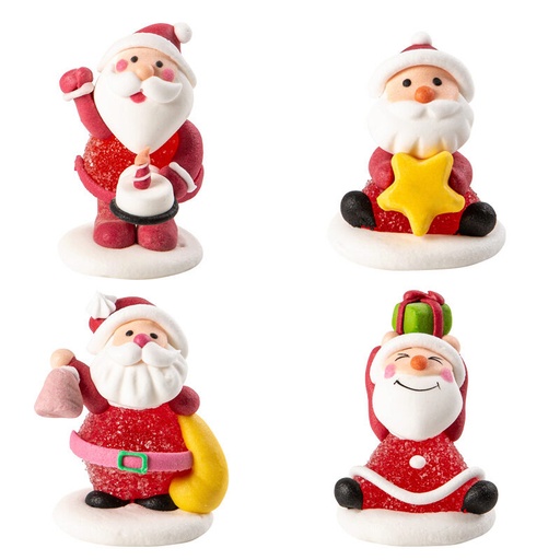[08082136] 1015323 ASS PÈRE NOEL EN SUCRE 3D 40 PIECES = BOITE****S/CD***