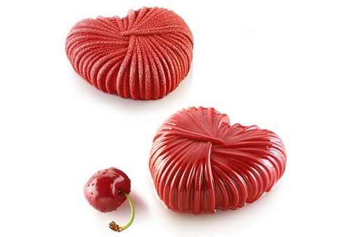 [51661514] SILIKOMART SILICONE MOLD LOVELY 110 6EMP 8.2X7.7CM H3.1CM VOL 110ML