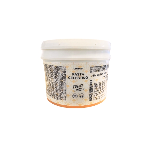 [07400026] PERNIGOTTI PASTA CELESTINO BLAUW BUBBLE GUM 3,5KG