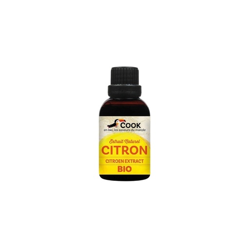 [08059055] COOK EXTRAIT DE CITRON BIO 50ML