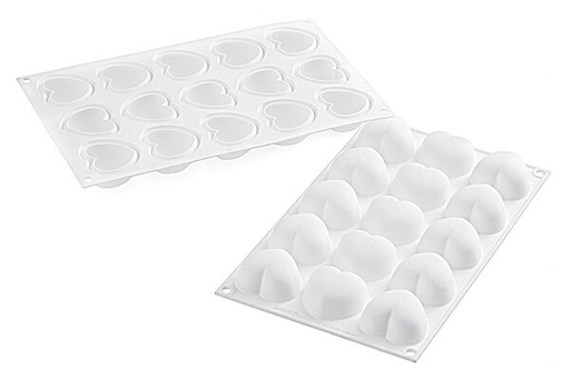 [51657184] SILIKOMART - MOULE SILICONE - CUPIDO 45 X 440MM H 25MM VOL 30ML CURVEFLEX
