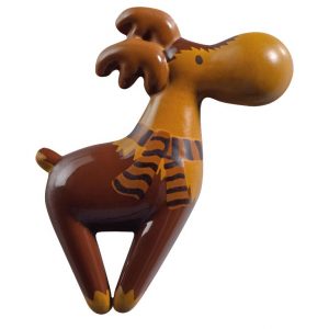 [08057338] 065184 PCB REINDEER CN RUDOLPHE 6.1X5.2 CM 56PCES ***S/CD***