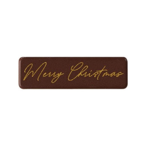 [08054941] 2015383 MERRY CHRISTMAS PLAAT 4.5X1.3CM 36ST ***S/CDE***