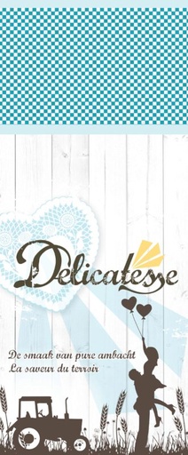 [05090074] IREKS DELICATE BREAD BAGS 100 PCES