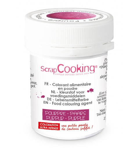 [08055635] SCRAPCOOKING HYDRO PURPLE FOOD COLOURING 5GR