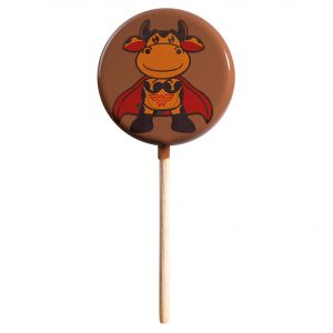 [08056984] 061119 PCB LOLLIPOPS CL ZOOVENGERS 3 DESIGNS Ø 5.4CM AND BAGS 60PCS ***S/CD***