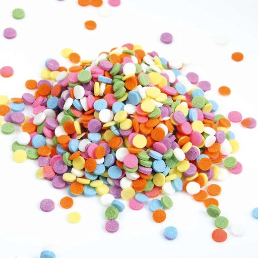[08060257] 1061316 CONFETTIS RONDS SUCRE 400GR