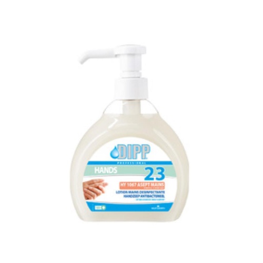 [20100044] *FF* DIPP 23 SAVON MAINS ANTIBACTERIEN MOUSSANT 500ML ***SERA REMPLACE PAR DIPP 60**