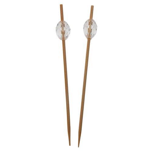 [44103404] PIC BROCHETTE DIAMANT 9CM  BOITE DE 100 PCES