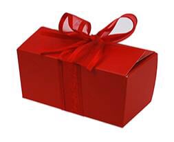 [70410023] “COLOR” BALLOTIN 250GR STRAWBERRY RED 117 X 61X 55 MM 25PCS