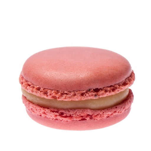 [02060149] M&A ZOETE MACARONS ROZE Ø 4,5CM 70X20GR