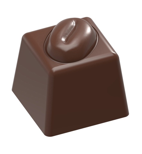 [70409544] MOULE À CHOCOLAT CUBE GRAIN DE CAFÉ CW1880 3X8 -- 7GR