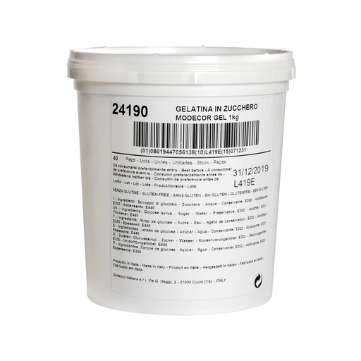 [08080339] 1025190 GÉLATINE ALIMENTAIRE COULEUR NEUTRE ***S/CDE***