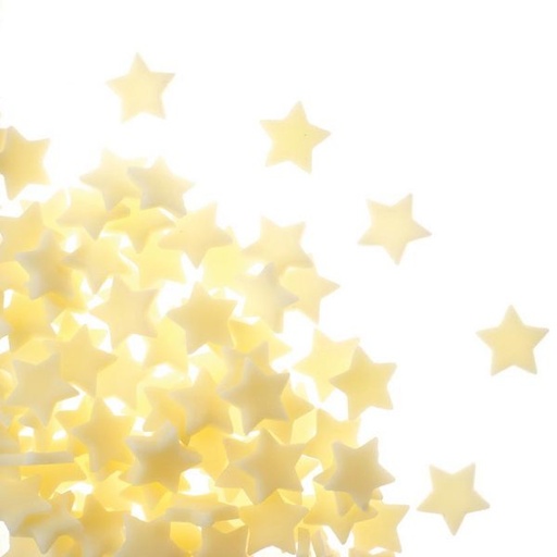 [08056445] 045671 PCB WHITE CHOCOLATE STARS 9 MM 200 G