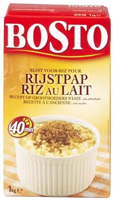 [05100526] RIZ A DESSERT 1KG BOSTO POUR RIZ AU LAIT