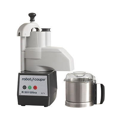 [60531315] ROBOT COUPE R301 ULTRA GECOMBINEERDE SNIJDER - CL 650W-3.7LCNIJDER INOX - 230V/1 - 4D:E2+E4+RE2+J2X2