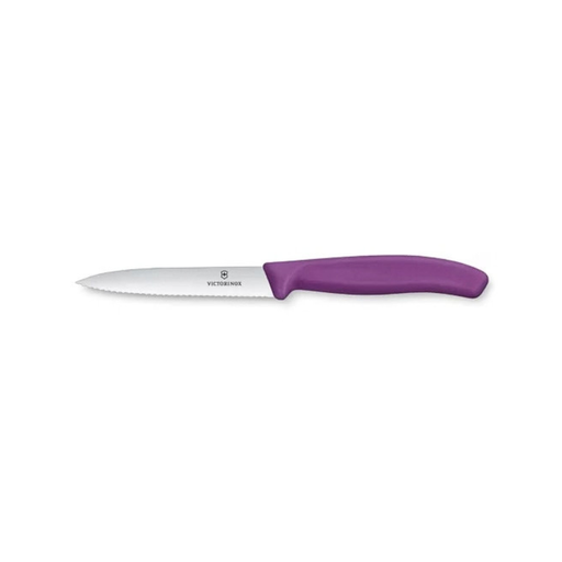 [57663208] VICTORINOX - SCHILMES - 10CM - PAARS - GEKARTELD EN PUNTIG