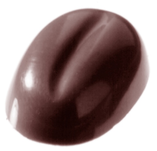 [70409476] MOULE À CHOCOLAT GRAIN DE CAFÉ 1 GR CW1281 8X13 -- 1GR
