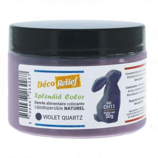 [70406971] KWARTSVIOLET NATUURLIJK POEDER KLEURSTOFLIPODISPERSIBLE 50Gr