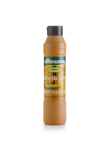 [05070116] VANDEMOORTELE AMERICAN SAUCE TUBE 1L