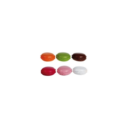 [41700209] VALSE MACARON VERSCHILLENDE KLEUREN DIAM4CM H1,5CM=STUK