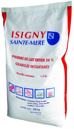[05100746] ISIGNY VOLLE MELKPOEDER 26% MG INSTANT 10KG