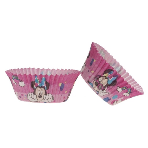 [08041902] CAISSETTE CUPCAKE MINNIE 25 PCES FOST+ INCLUS
